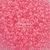 Mostacillón de Vidrio 4mm - Rosa Color interno (166) - comprar online