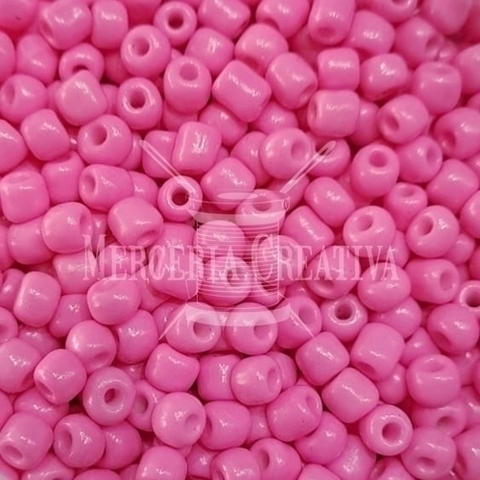 Mostacillón de Vidrio 4mm - Fucsia (134)