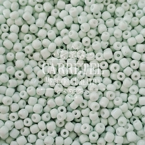 Mostacillón de Vidrio 4mm - Verde Claro (101)