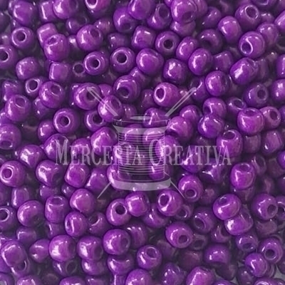 Mostacillón de Vidrio 4mm - Violeta (142)