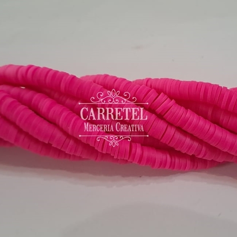 Tira de Fimo Fuccia Fluo 6mm - 40cm. - comprar online
