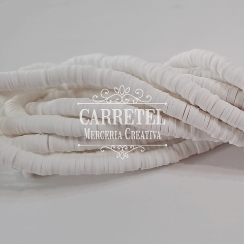 Tira de Fimo Blanco 6mm - 40cm. - comprar online