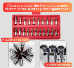 Kit Herramientas 46 Piezas © FULL - tienda online