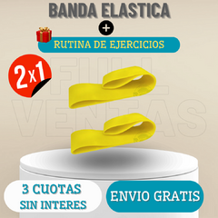 ¡PROMO 2X1! Banda Elastica + Rutina de Ejercicios © FULL