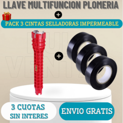 Llave Multifunción 8 en 1 + Pack de 3 Cintas Selladoras DE REGALO © FULL - comprar online