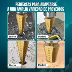 Set 3 Brocas Escalonadas © FULL - FULL VENTAS