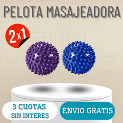 ¡PROMO 2X1! Pelota Masajeadora © FULL