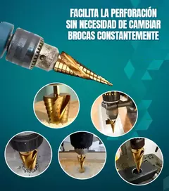 ¡PROMO 2X1! Set 6 Brocas Escalonadas © FULL en internet