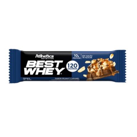BEST WHEY BAR (32G) PEANUT CARAMEL ATLHETICA