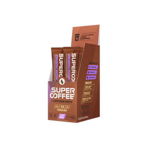 SUPERCOFFEE CHOCOLATE TO GO C/14 CAFFEINE ARMY