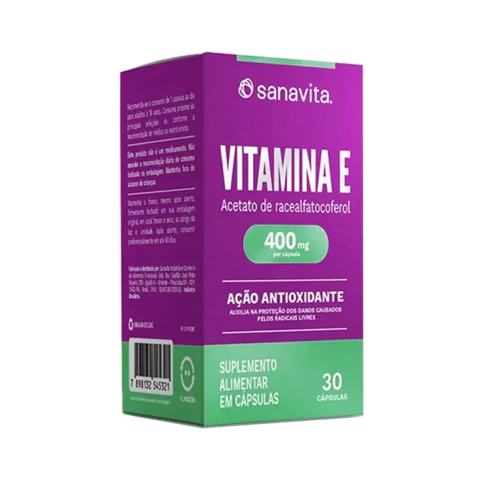 VITAMINA E (30 CAPS) SANAVITA