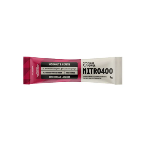 NITRO 400 BETERRABA E LARANJA (9G) PLANT POWER