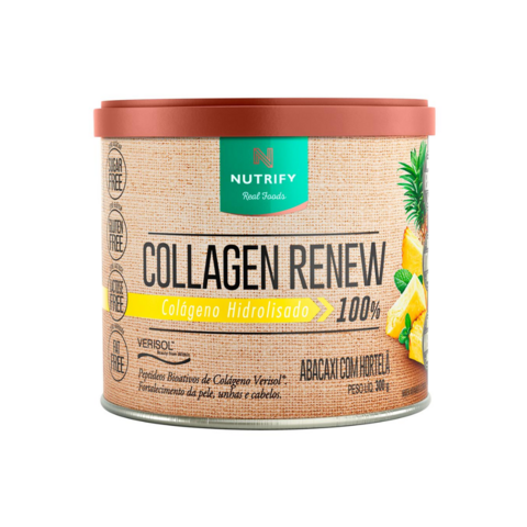 COLLAGEN RENEW ABACAXI COM HORTELÃ (300G) NUTRIFY