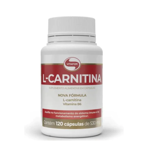 L-CARNITINA 530mg (120 CAPS) VITAFOR