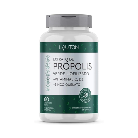 EXTRATO DE PRÒPOLIS VERDE (60 CAPS) LAUTON