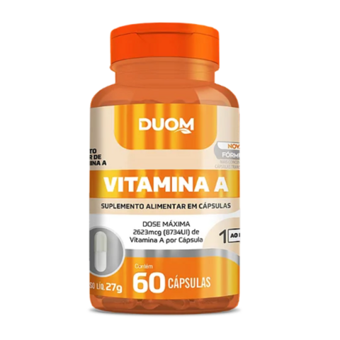 VITAMINA A 1 AO DIA (60 CAPS) DUOM
