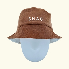 Brown heart Bucket hat - comprar online