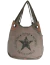 Bolso Estrella de diseño vintage con estampado de estrella y asas largas.
