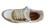 Zapatilla Vizzano Beige vista superior, con detalles en blanco y beige, y cordones claros.