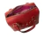 Cartera roja RAFITTHY con un diseño elegante y forro interior de color vibrante.