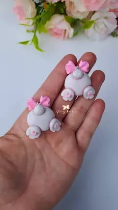 Parzinho Popozinho na cor branco