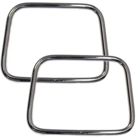 Alça de metal retangular Ciculo ONIX - comprar online