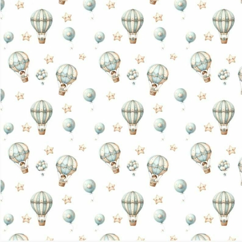 Fralda Quadriculada Fabricart Balão - comprar online