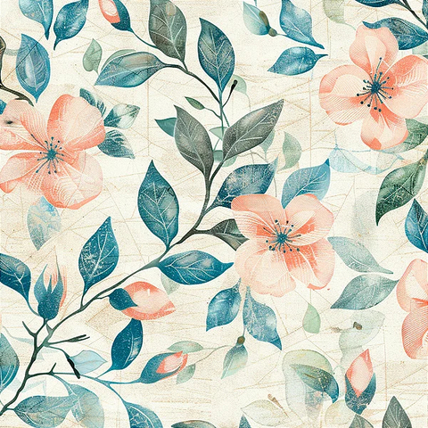 Tecido digital Modern Bird 4 - comprar online