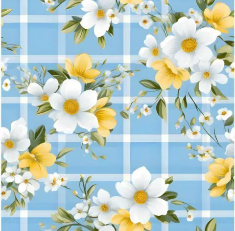 Tecido digital Flor sol de verão 4 - comprar online