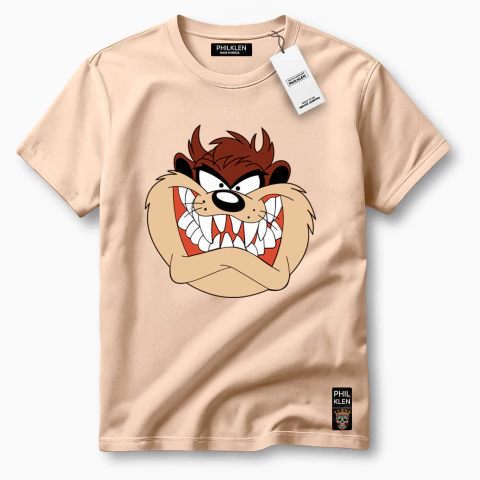 Camiseta Algodão Premium Estampa Taz Raivoso Unissex Masculina e Feminina Philklen - comprar online