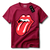 Camiseta de Algodão Premium com Estampa Criativa Boca Ousada Unissex - Philklen