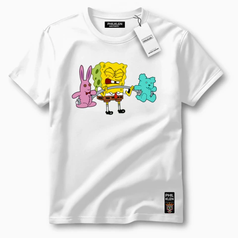 Camiseta Algodão Premium Estampa Engraçada Academia Unissex Masculina e Feminina Philklen - comprar online