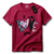 Imagem do Camiseta Feminina de algodão premium LOVE YOU" - Estampa Colorida - Philklen