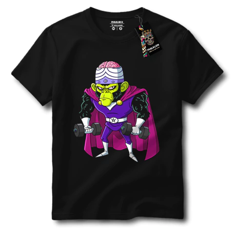 Camiseta Macaco Louco Fitness Unissex Algodão Premium - Estilo Geek e Fitness - comprar online