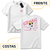 Imagem do Camiseta Feminina "Força Inabalável" com Estampa Frente e Costas - Algodão Premium