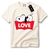 Camiseta Unissex de Algodão com Estampa do Doguinho "LOVE" - Conforto e Estilo - Philklen - Philklen