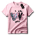 Camiseta Feminina de algodão premium LOVE YOU" - Estampa Colorida - Philklen - loja online