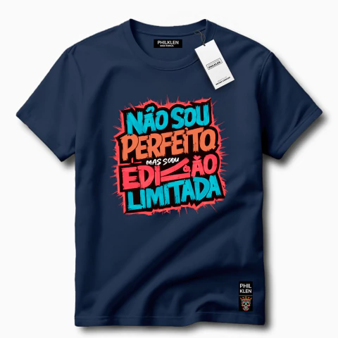 Camiseta Algodão Premium Estampada Edição Limitada Unissex Masculina e Feminina Philklen - comprar online