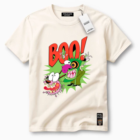 Camiseta Algodão Premium Estampa Boo Unissex Masculina e Feminina Philklen - comprar online