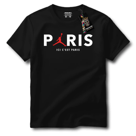 Camiseta Paris Unissex Algodão Premium - Estilo Urbano e Sneakerhead - comprar online
