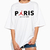 Camiseta Oversized Feminina Paris Qualidade Premium - Philklen