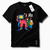 Camiseta Algodão Premium Estampada Personagens e Frase Unissex Masculina e Feminina Philklen - Philklen
