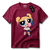 Camiseta Feminina de Algodão Premium com Estampa Divertida de Personagem - comprar online