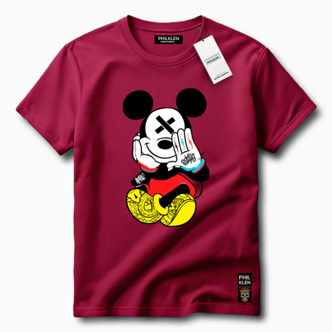 Camiseta Algodão Premium Estampa X-Mouse Unissex Masculina e Feminina - comprar online