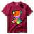Camiseta Unissex Algodão Premium Estampa de Urso Estilizado Arte Urbana
