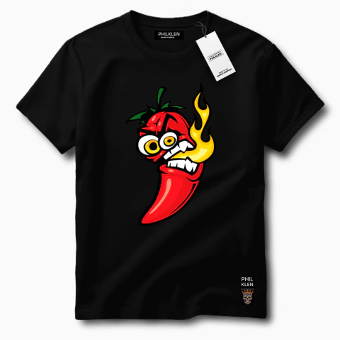 Camiseta Algodão Premium Estampa Pimenta Pill Unissex Masculina e Feminina - comprar online