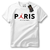 Camiseta Paris Unissex Algodão Premium - Estilo Urbano e Sneakerhead na internet