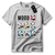 Camiseta Unissex de Algodão com Estampa de Pandas "Mood of the Day" - Philklen