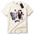 Camiseta Feminina de algodão premium LOVE YOU" - Estampa Colorida - Philklen - Philklen