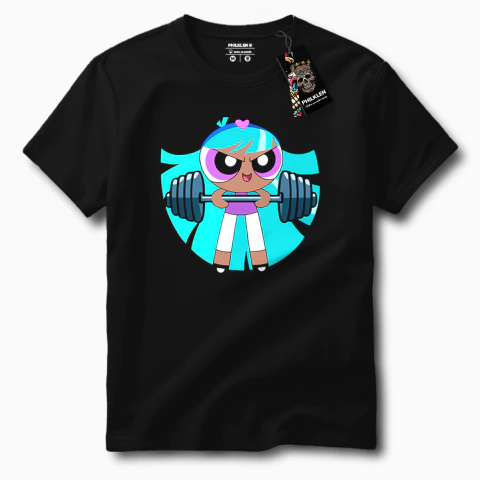 Camiseta Feminina de Algodão Premium com Estampa Animada Estrelinha - comprar online